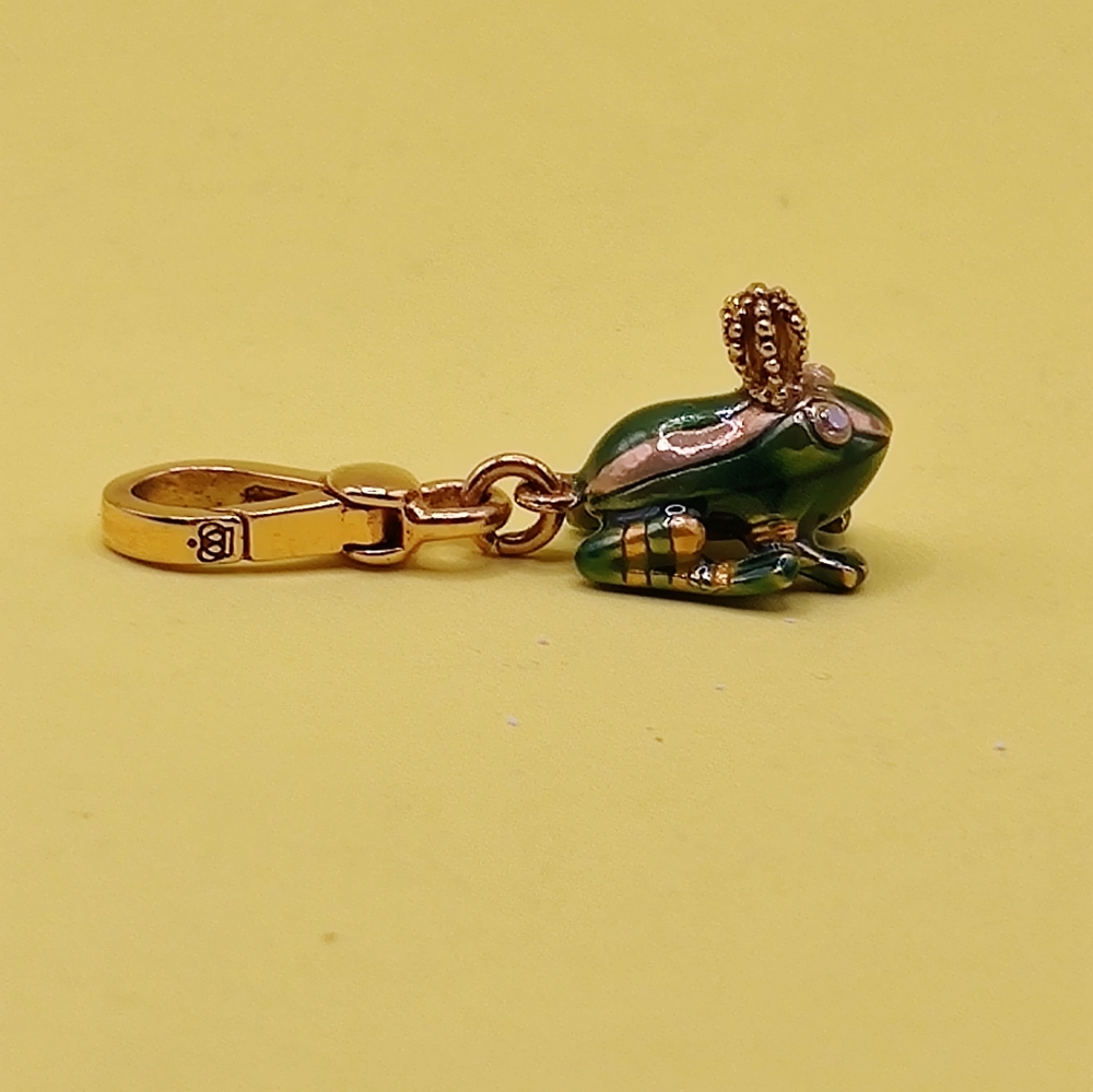 Juicy Couture Frog Royalty Charm 🐸👑 - Picture 3 of 14